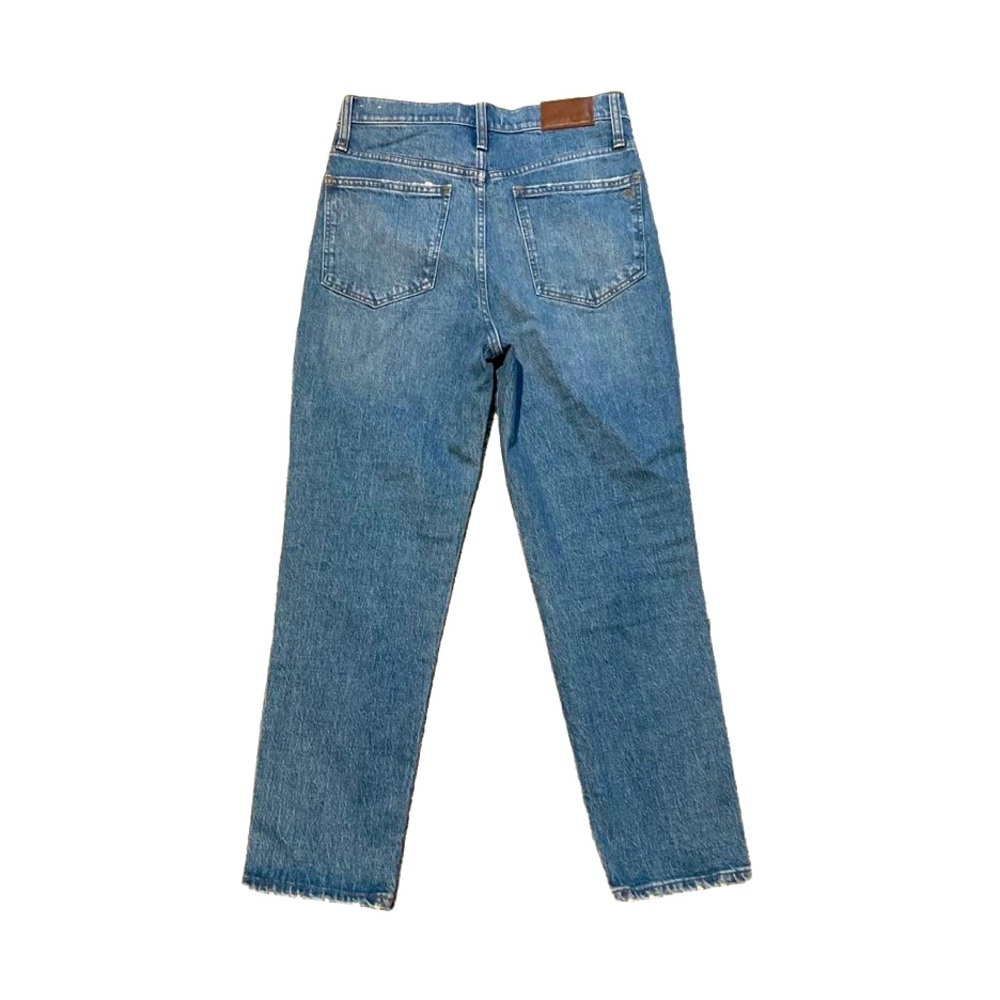 Madewell NWOT Classic Straight Jeans in Nearwood Wash - Picture 6 of 10